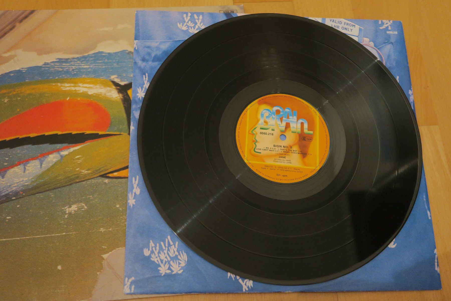 Dischi in vinile: Jane – Sign No. 9 – Usato da Thun venduto da Karibu70 4