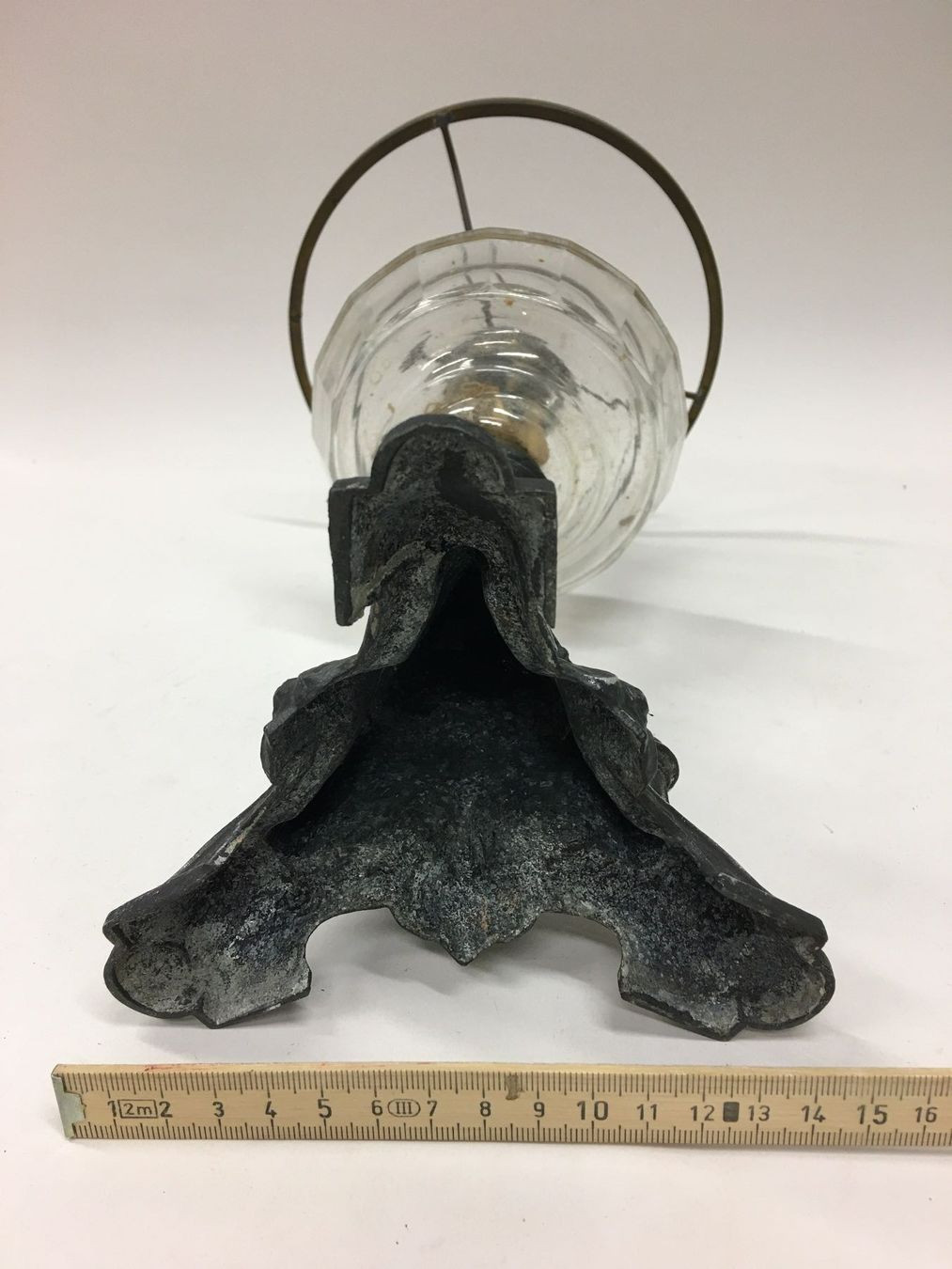 Lampade: Petrollampe Kosmos Brenner Milchglasgrün – Usato da Olten venduto da ELHANDEL 9