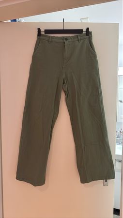 Muji Wide Pants Olive