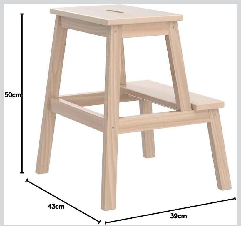 Ikea Tabourets: IKEA Bekvam Tritthocker – D'occasion à Luzern par Beabbbea