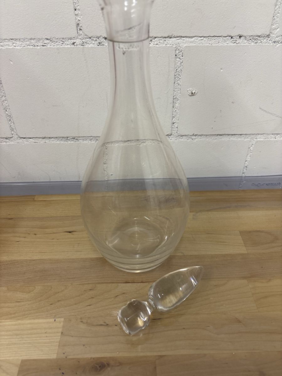 Caraffe: Elegante Vintage-Karaffe aus Glas – Usato da Adliswil venduto da ninotschka7 1