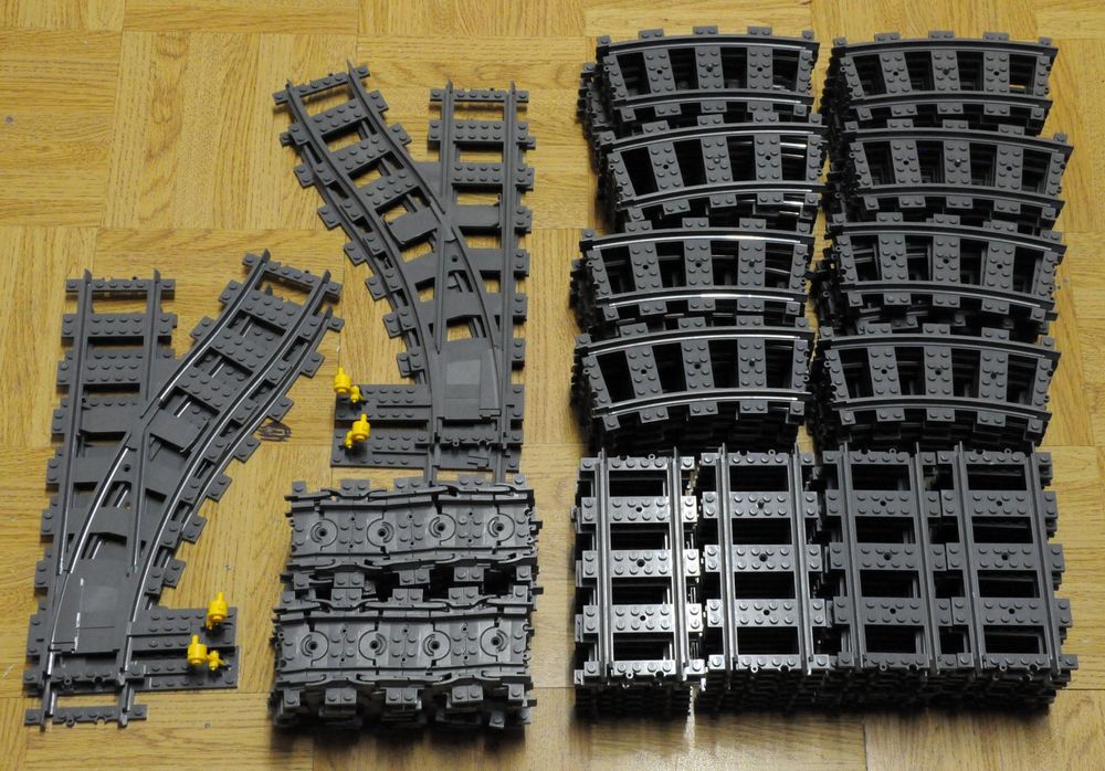 Lego >100x Schienen und Weichen / rails et aiguillages | Kaufen auf Ricardo