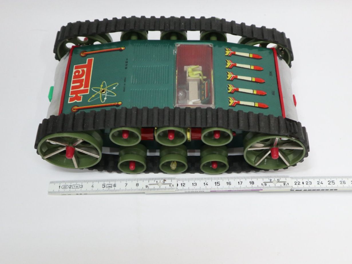Giocattoli: Vintage Somersaulting Tank, Space Panzer , selten – Usato da Eschenbach SG venduto da Astalavista 7
