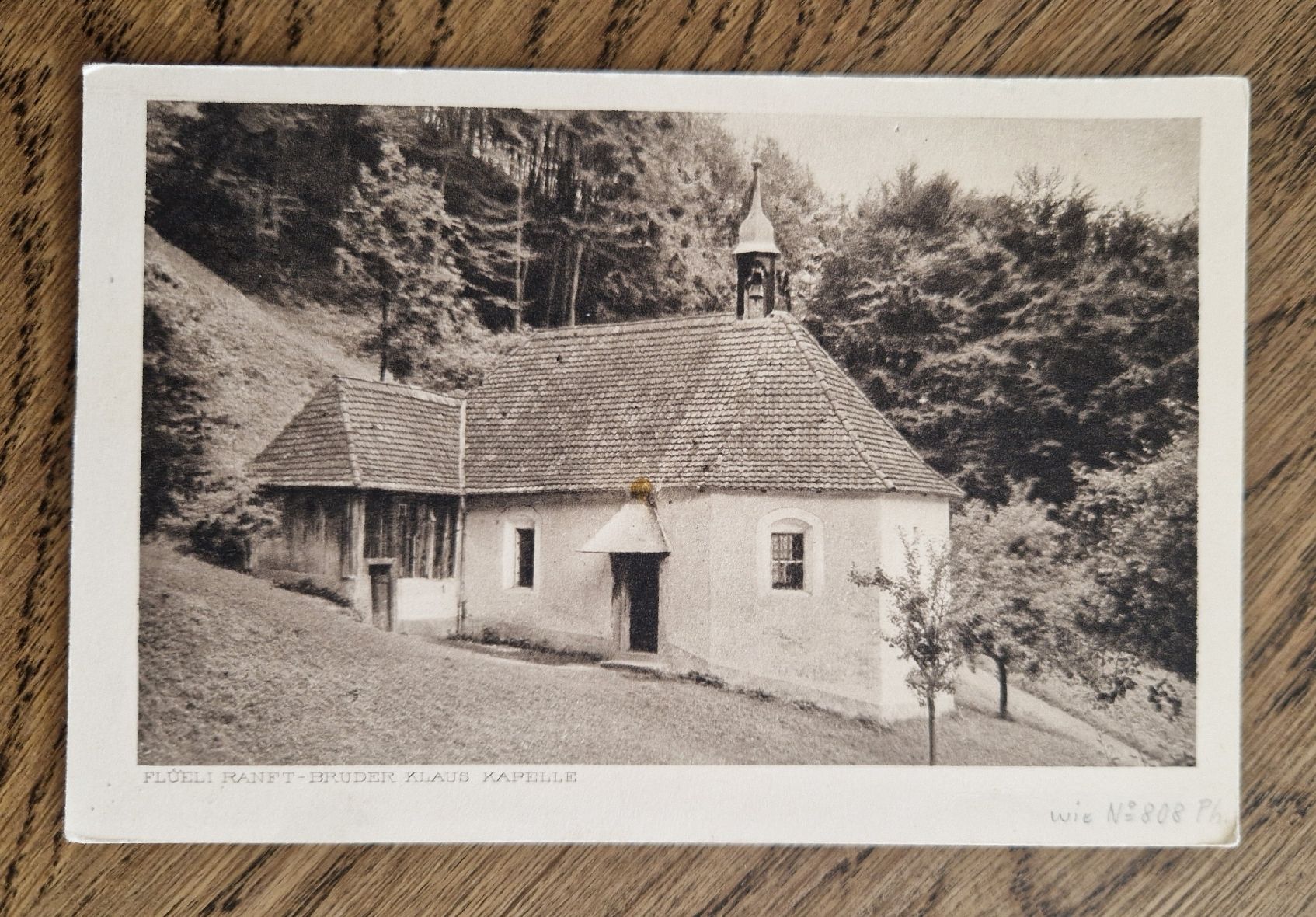 Cartoline postali: Bruder Klaus Kapelle, Flüeli Ranft – Usato da Ebikon venduto da Donar50
