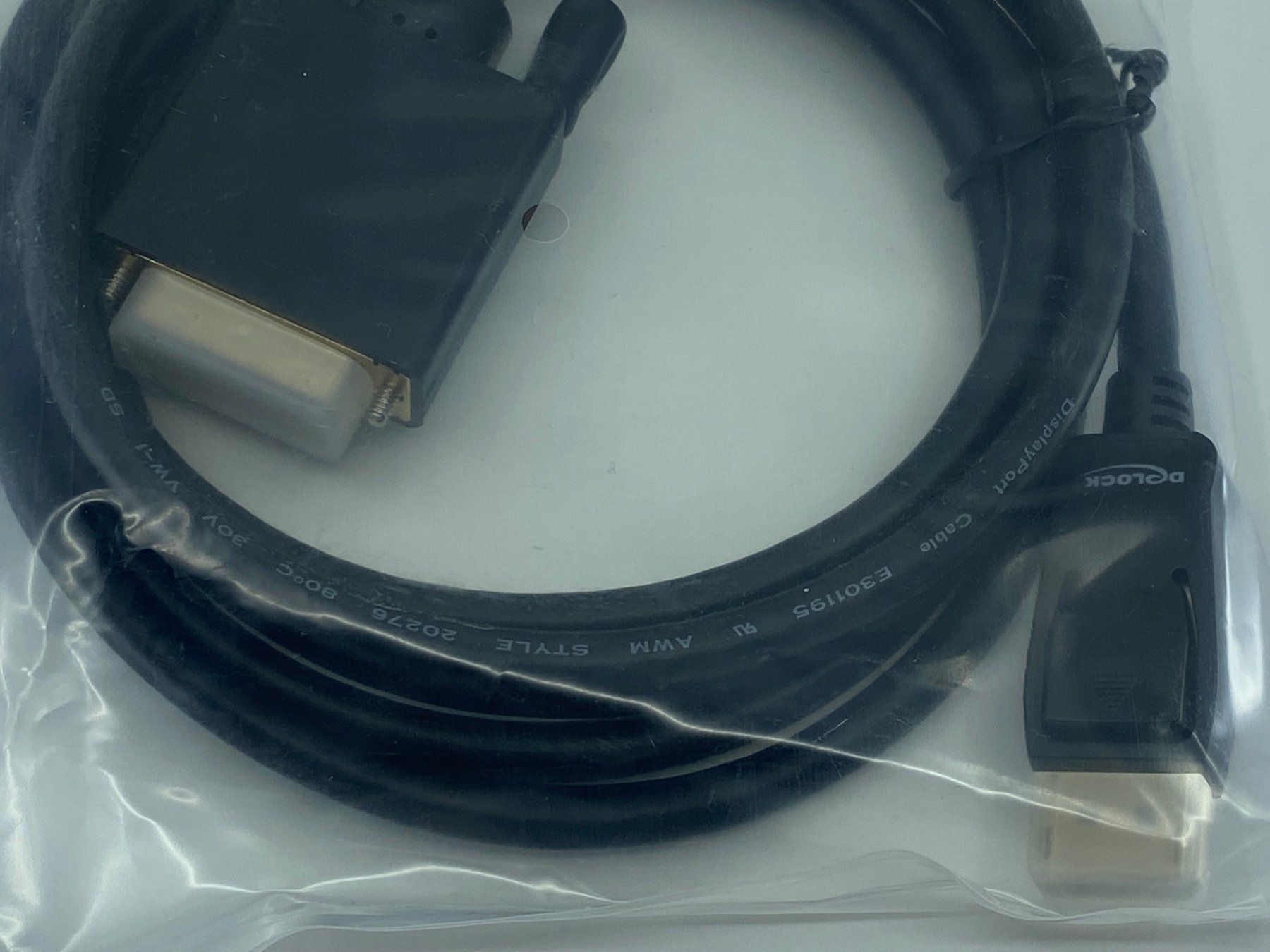 Cavi: Delock DisplayPort - DVI-D, 2m - NEU – Nuovo e nell'imballaggio originale da Langwiesen venduto da Restposten-24 2