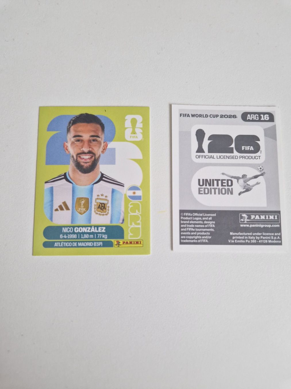 Panini Carte collezionabili: Panini Sticker ARG16 – Nuovo (secondo la descrizione) da Stüsslingen venduto da white_angel86