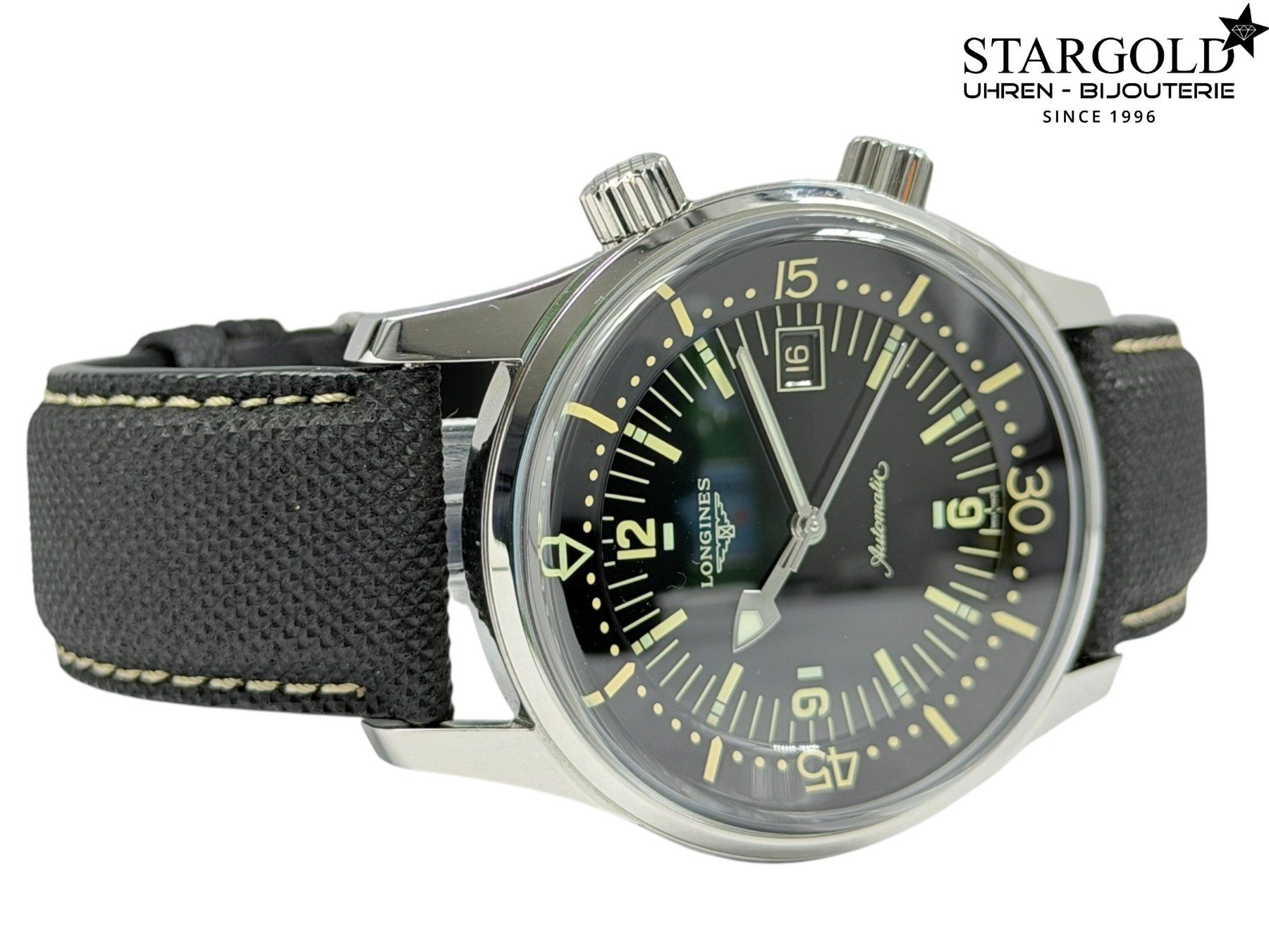 Longines Montres: Longines Legend Diver - L3.774.4.50.0 – D'occasion à Zürich par Stargold-Uhren 2
