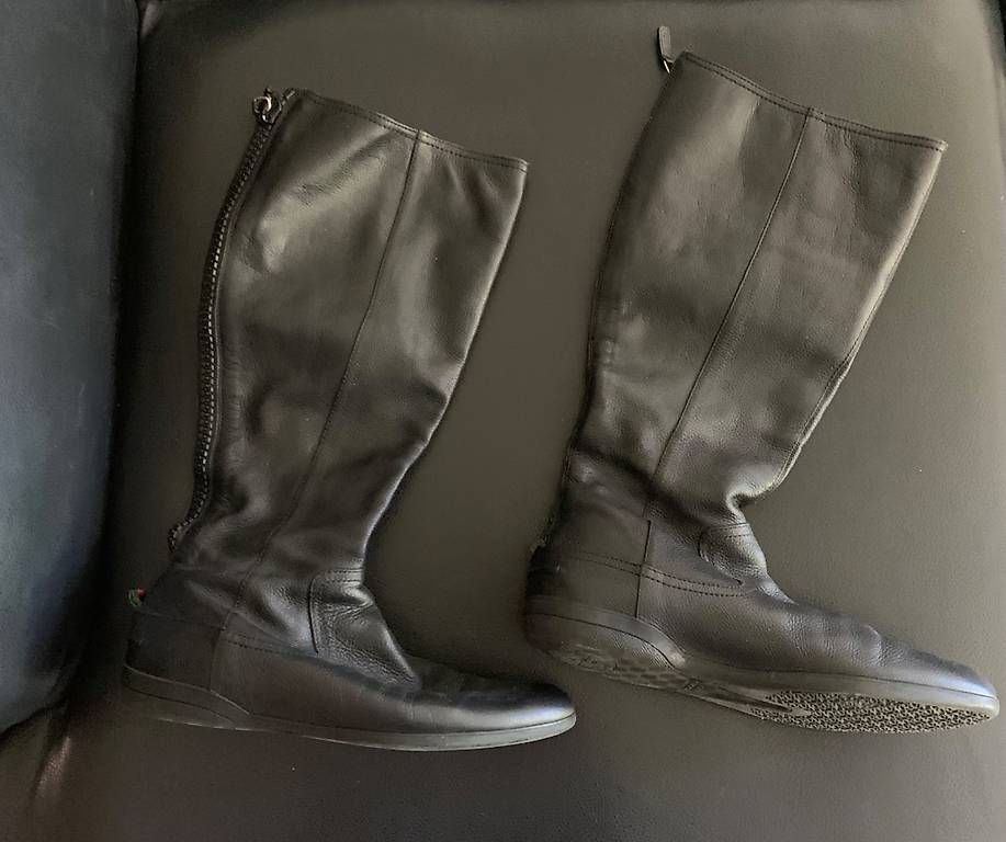 Scarpe da donna: Gucci Lederstiefel / Gr. 38 – Usato da Bern venduto da Nici2210