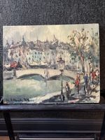 Charmantes Pariser Stadtbild Gemälde zu verkaufen! 🖼️
