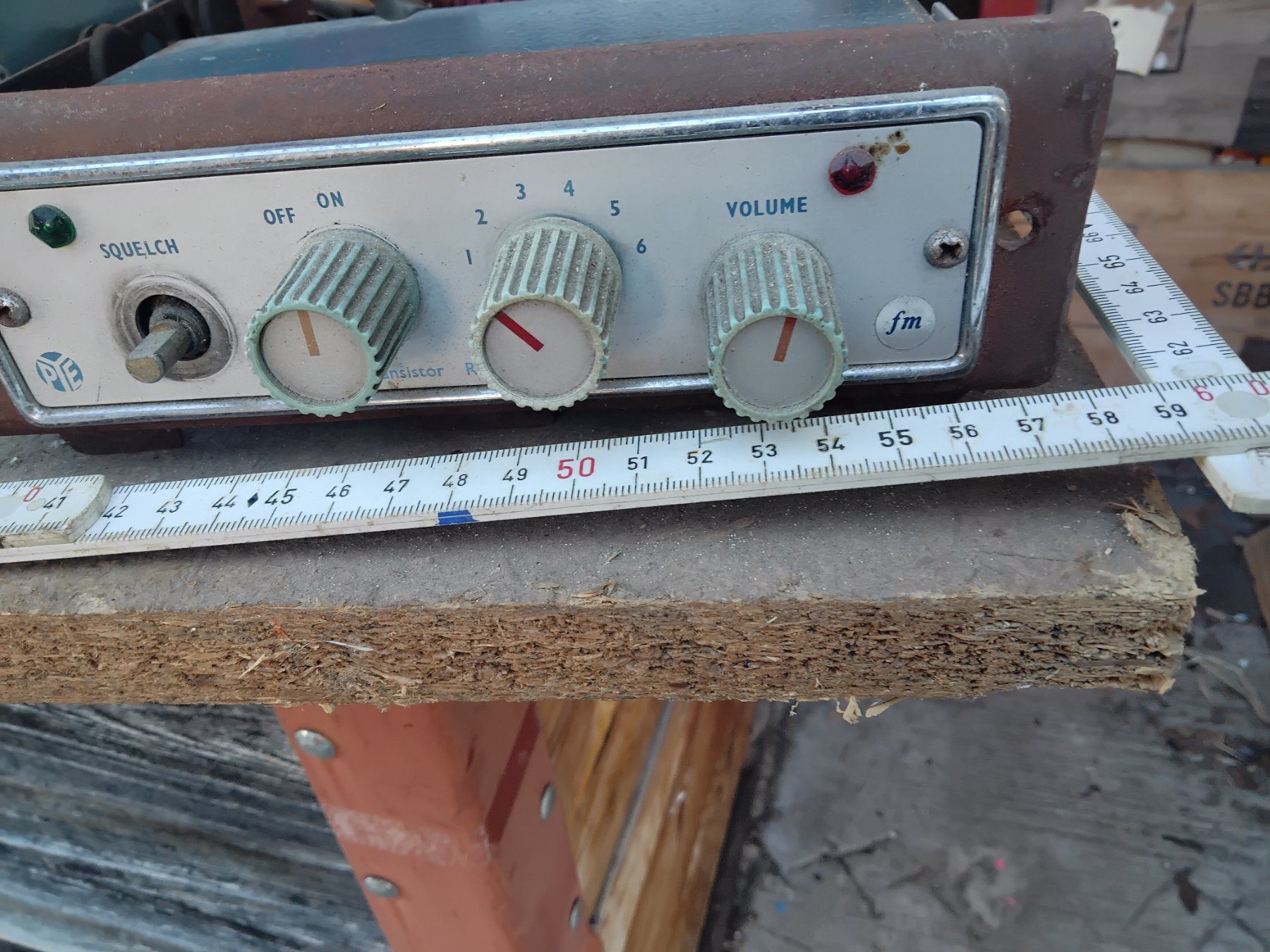 Radios: Oldtimer Funkgrät Taxifunk ca. 1960 – Defekt aus Nuglar von lampa-radio 8