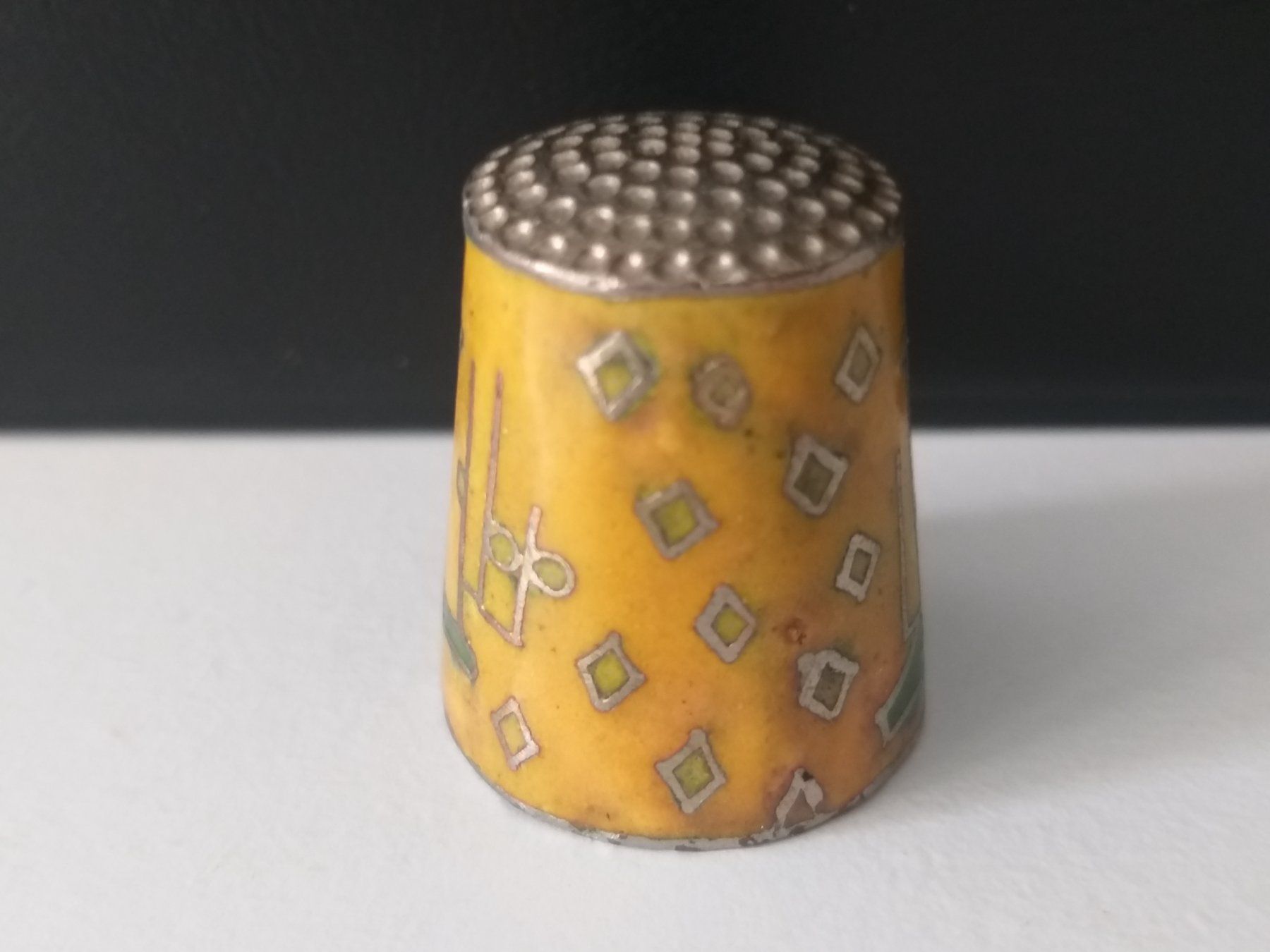 Dés à coudre: Dé à coudre chouette cloisonné – D'occasion à Cossonay-Ville par Les_1001_perles 3