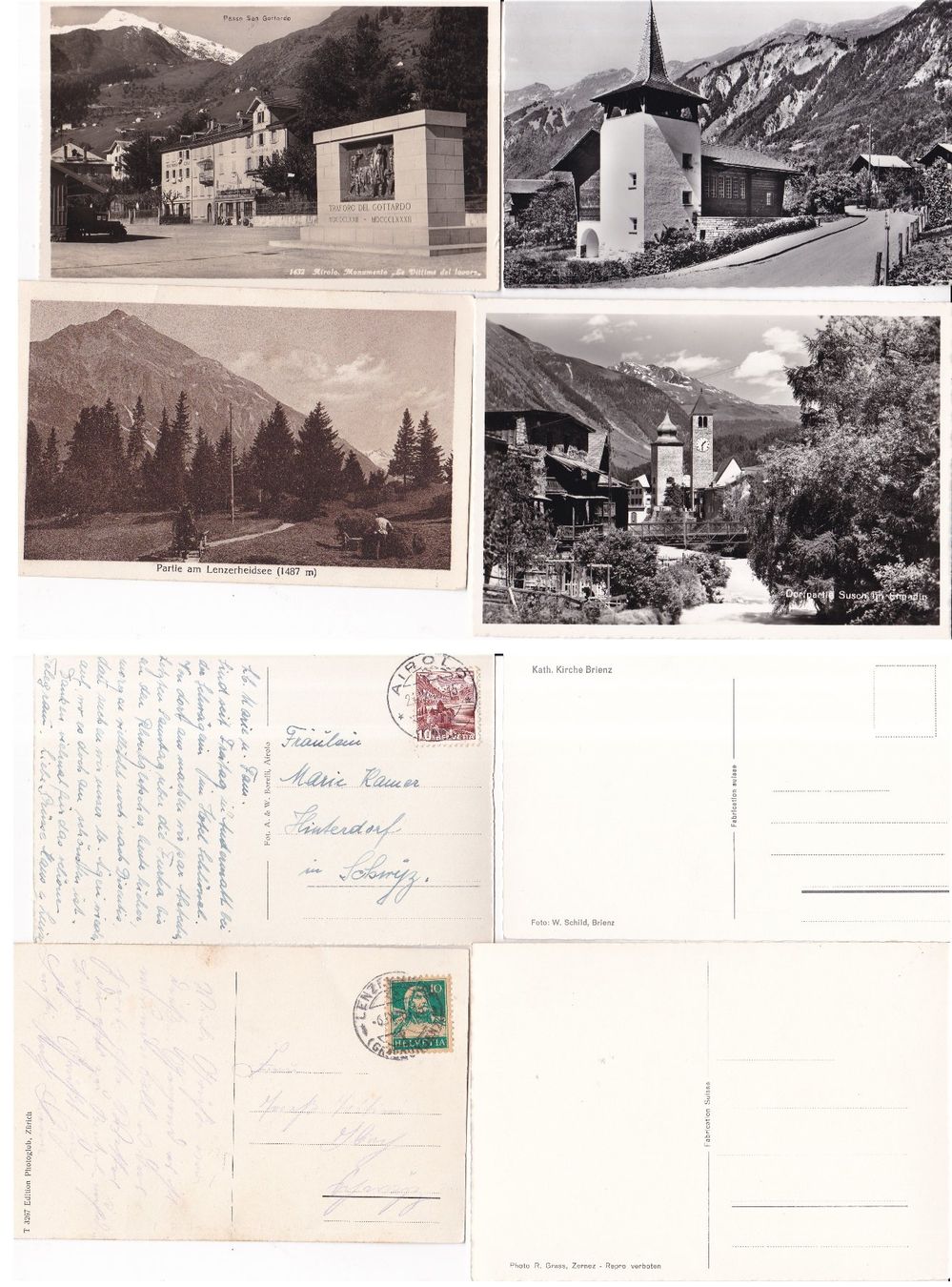 Cartes postales: 24 Alte CH Ansichtskarten, Postkarten – D'occasion à Münchwilen AG par Nesar 5