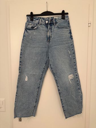 Cropped jeans 29/26 LIGHT BLUE