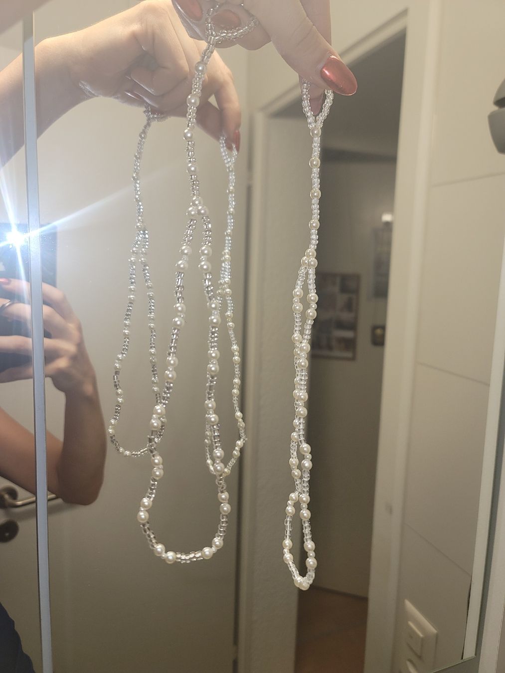 Altri gioielli: Fusskettchen Perlen, Geschenkbox, Zehenschmuck, toe pearls – Nuovo e nell'imballaggio originale da Zollikerberg venduto da Nice_Name 3