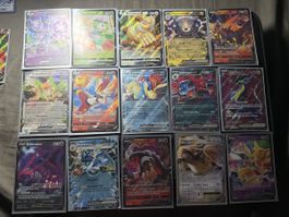 Cartes Pokémon 15 V/ Ex 