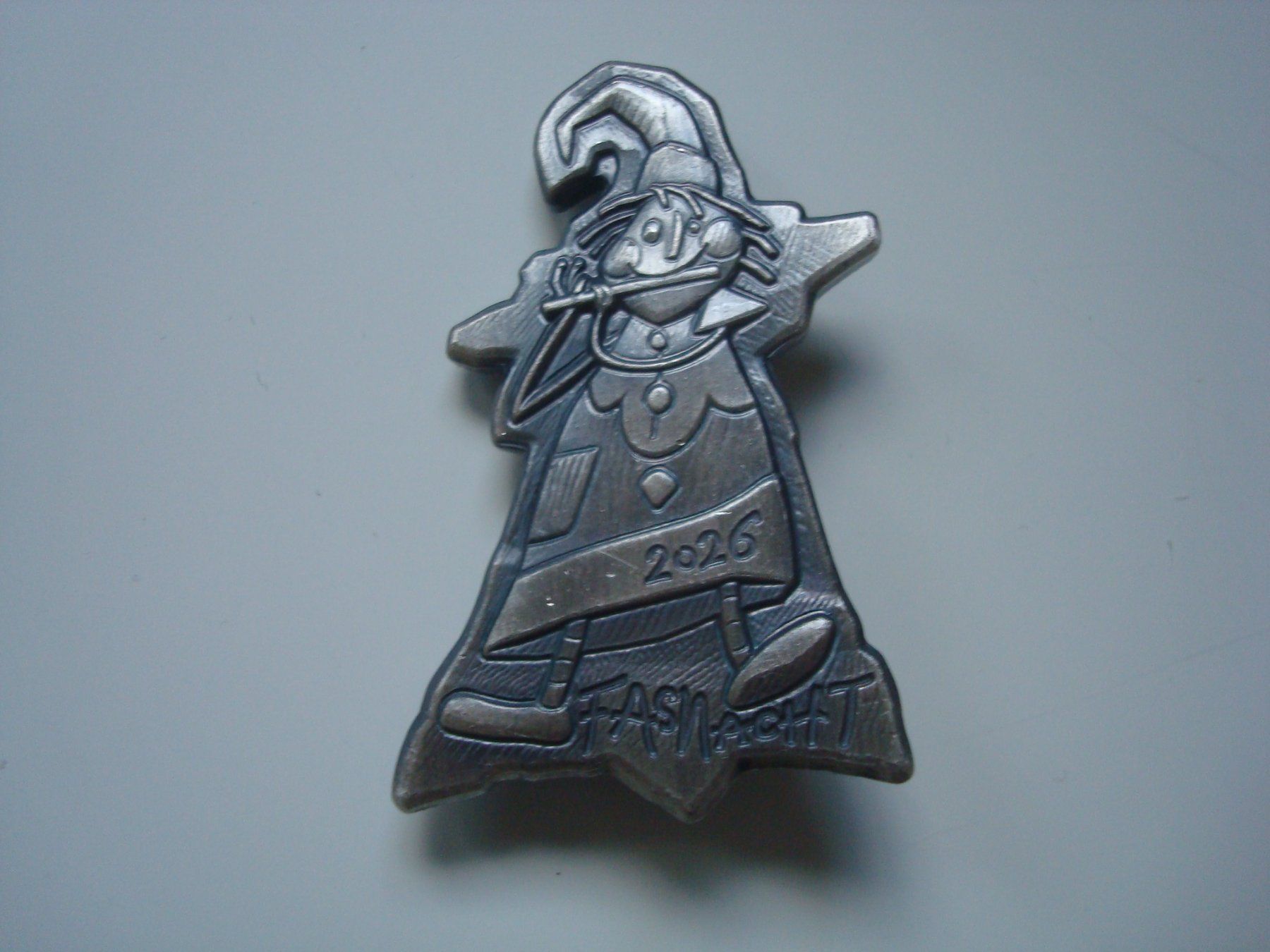 Placchette & Badge: Plakette 2026 Silber – Usato da Riehen venduto da Baerewaegli