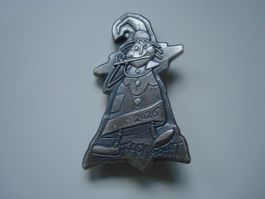 Plakette 2026 Silber