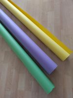 Papierhintergründe: Grün, Gelb & Violett, 2.72m
