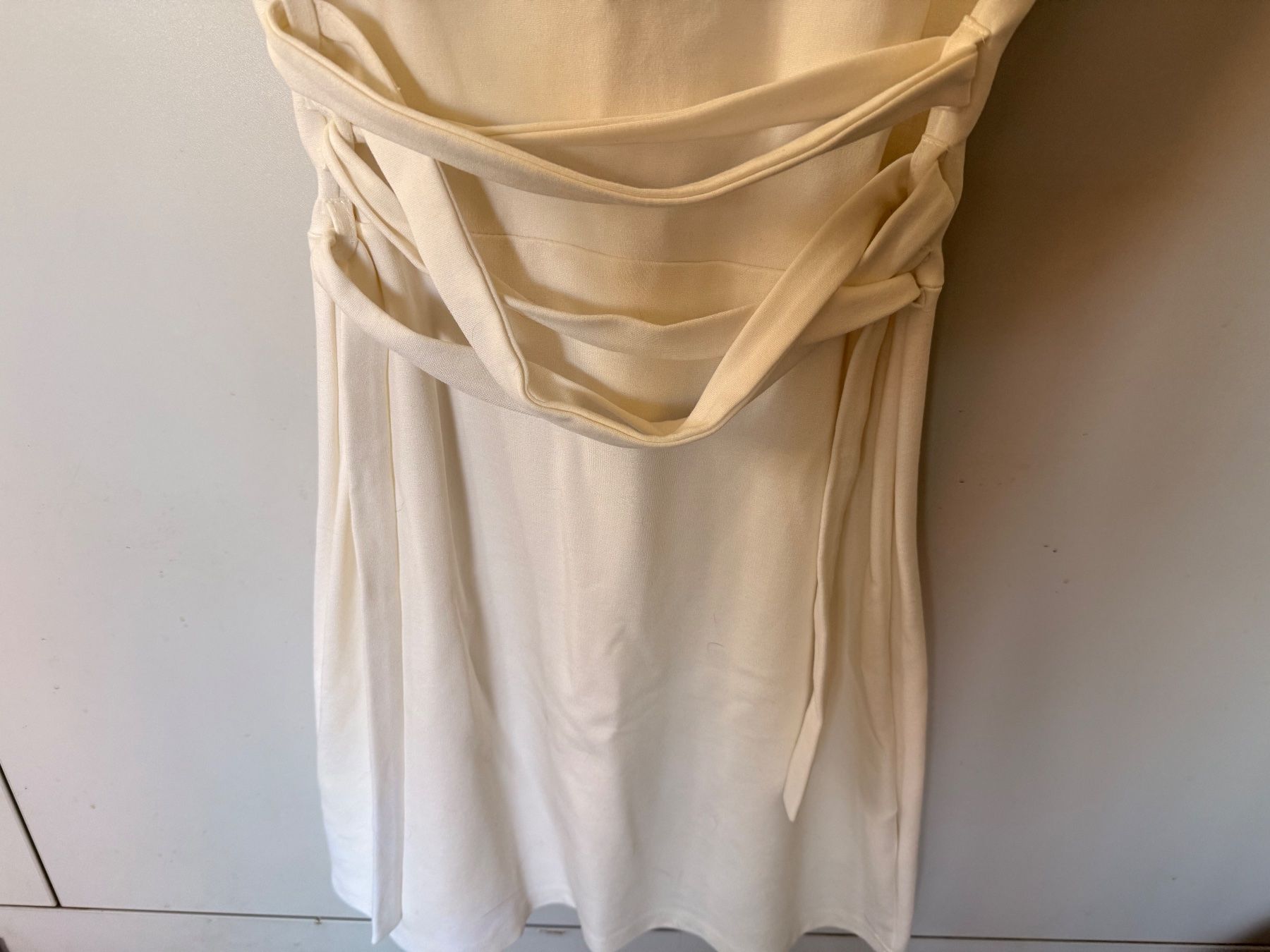 Anna Field Vestiti: Anna Field: Elegantes Sommerkleid - Grösse 36-Ecru – Usato da Teufenthal AG venduto da MeineSchatztruhe 2