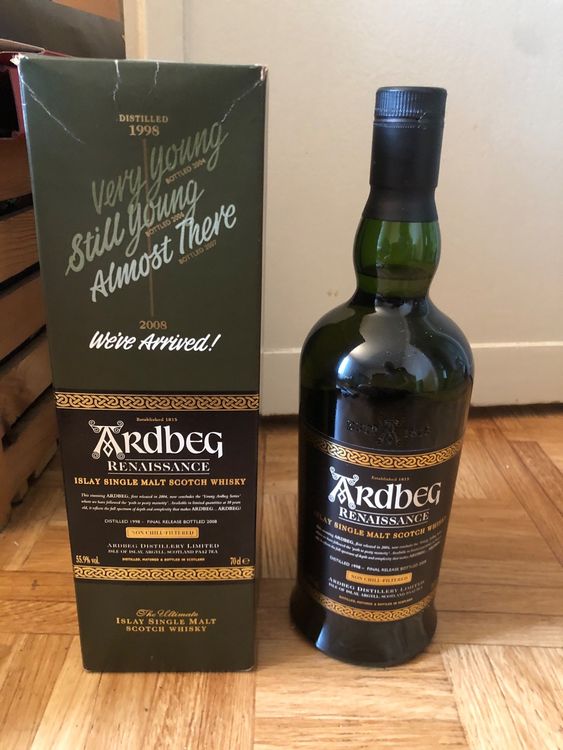 ARDBEG RENAISSANCE 55.9 % 07 LITER (Neu und originalverpackt) in Basel ...