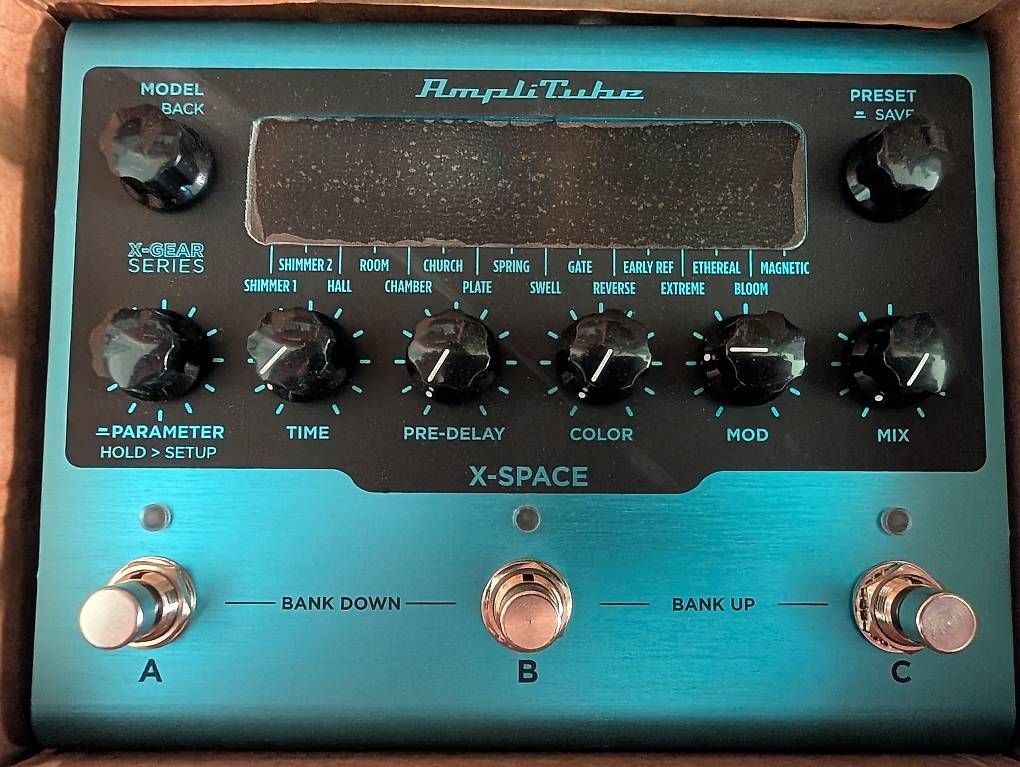 Strumenti musicali: Amplitude Reverb X-Space – Nuovo e nell'imballaggio originale da Nyon venduto da justamnesiac