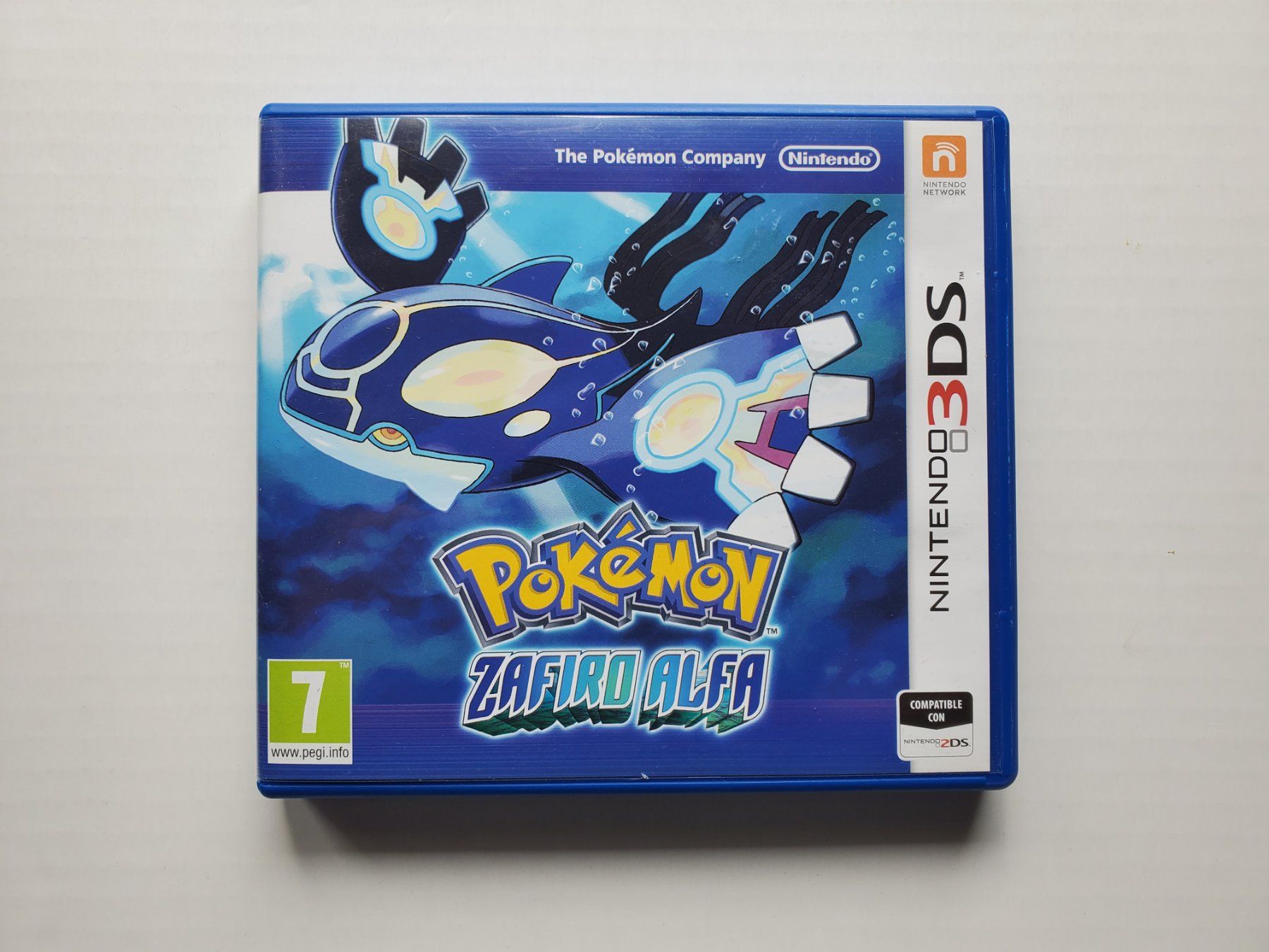 Nintendo Spiele: Pokémon Alpha Saphir "Zafiro Alfa" – Gebraucht aus Euseigne von