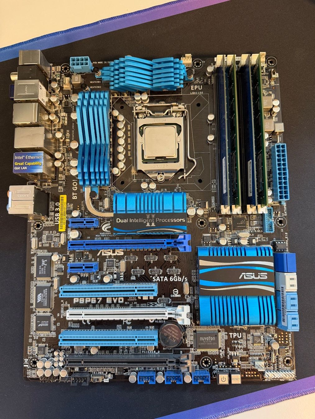 Asus Schede madri: Asus P8P67 EVO Mainboard – Usato da Zizers venduto da Digitag0