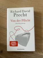 Richard David Precht: "Von der Pflicht" - Top Zustand!