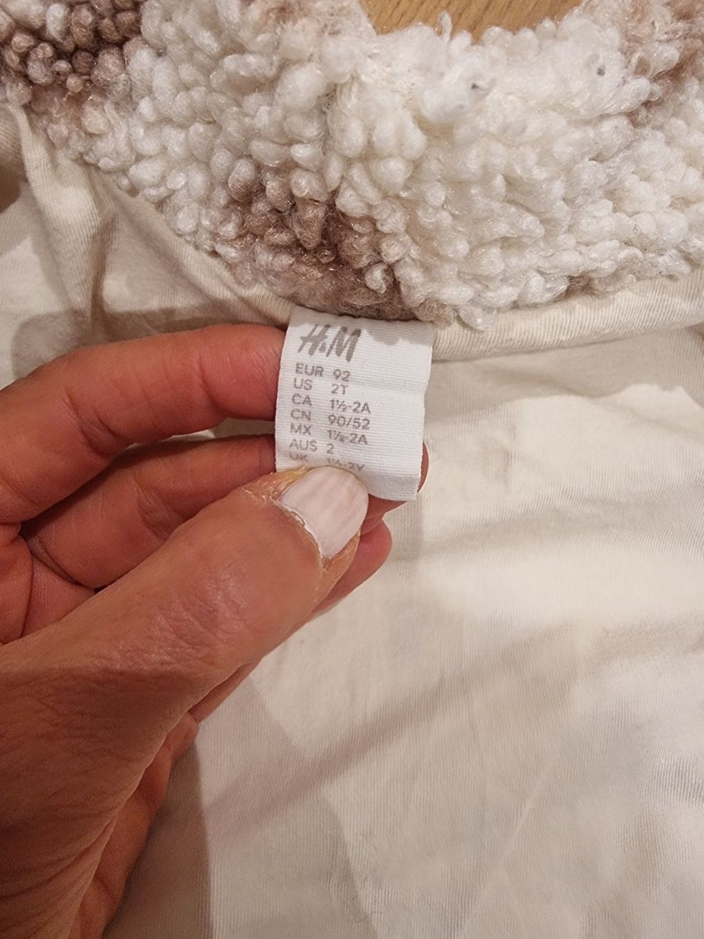 H&M Giacche & Cappotti: Flauschiges Jäggli H&M, 92 – Usato da Buttikon SZ venduto da Limo180 3