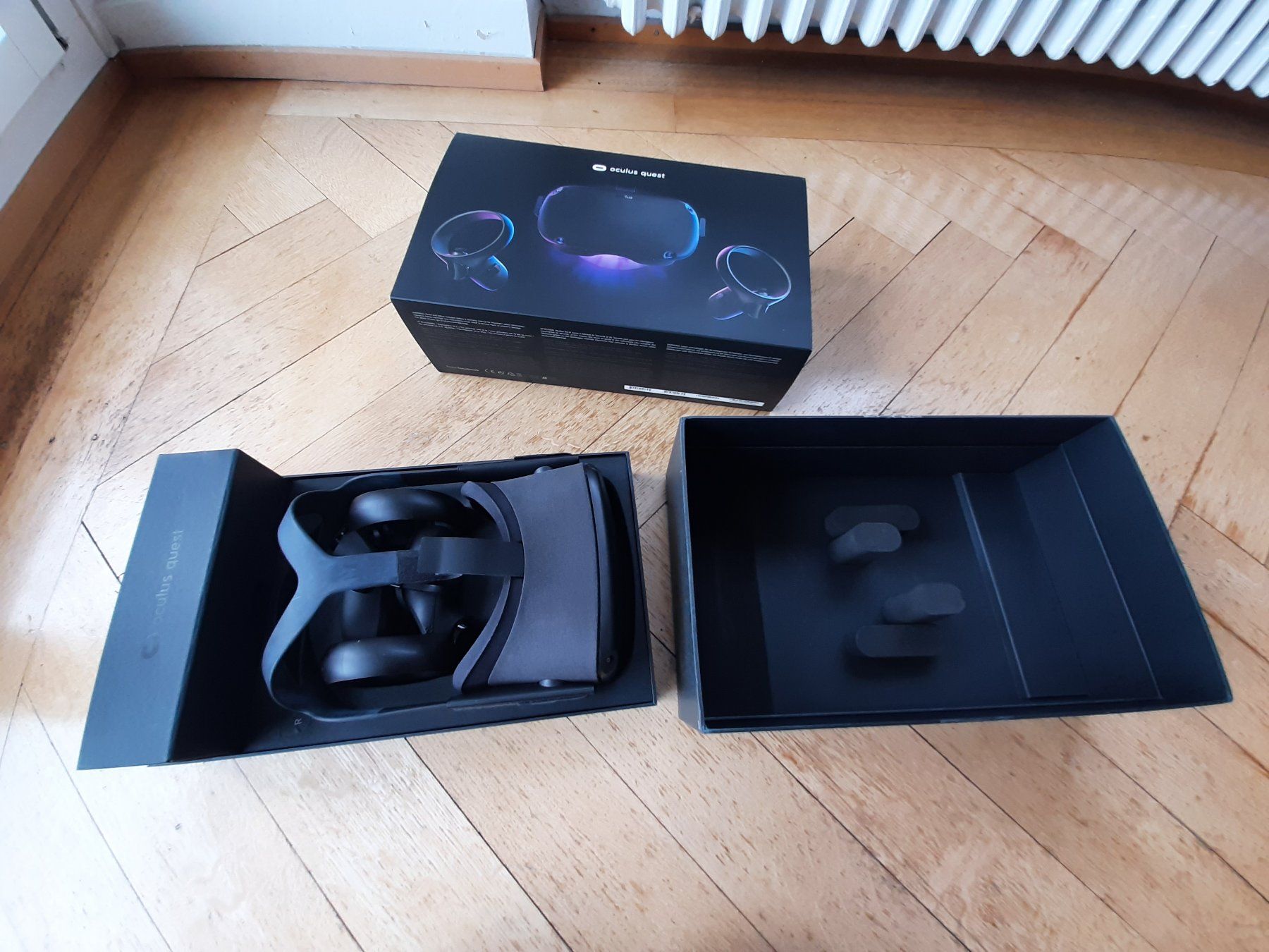 Meta Casco VR: Oculus Quest 1, 60GB Version, komplett – Usato da Zürich venduto da Chrishol 3