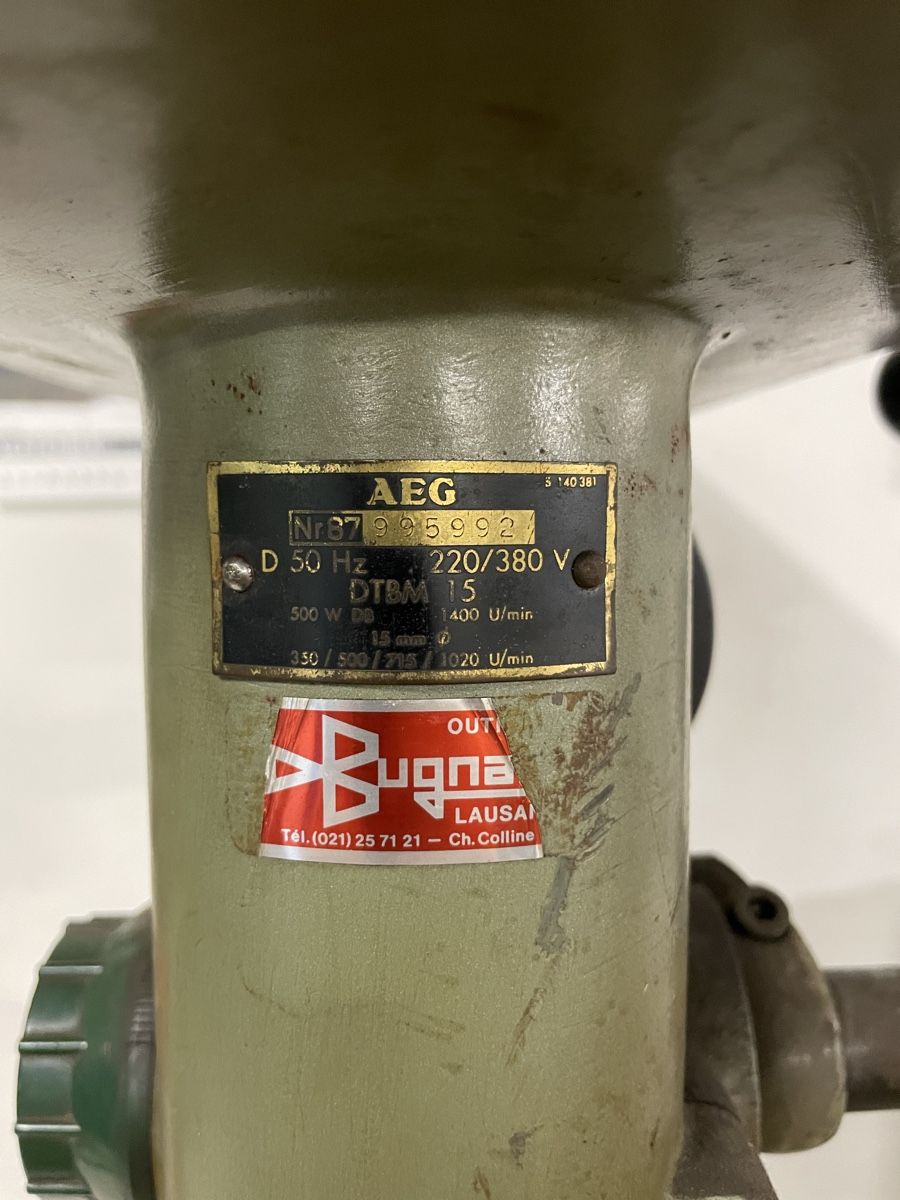 AEG Bohrmaschinen: Ständerbohrmaschine AEG – Gebraucht aus Rämismühle von tob_62z6 2