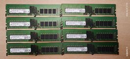 8 x 16 GB Micron DDR4 (2666 MHz) Total 128 GB DDR4 RAM