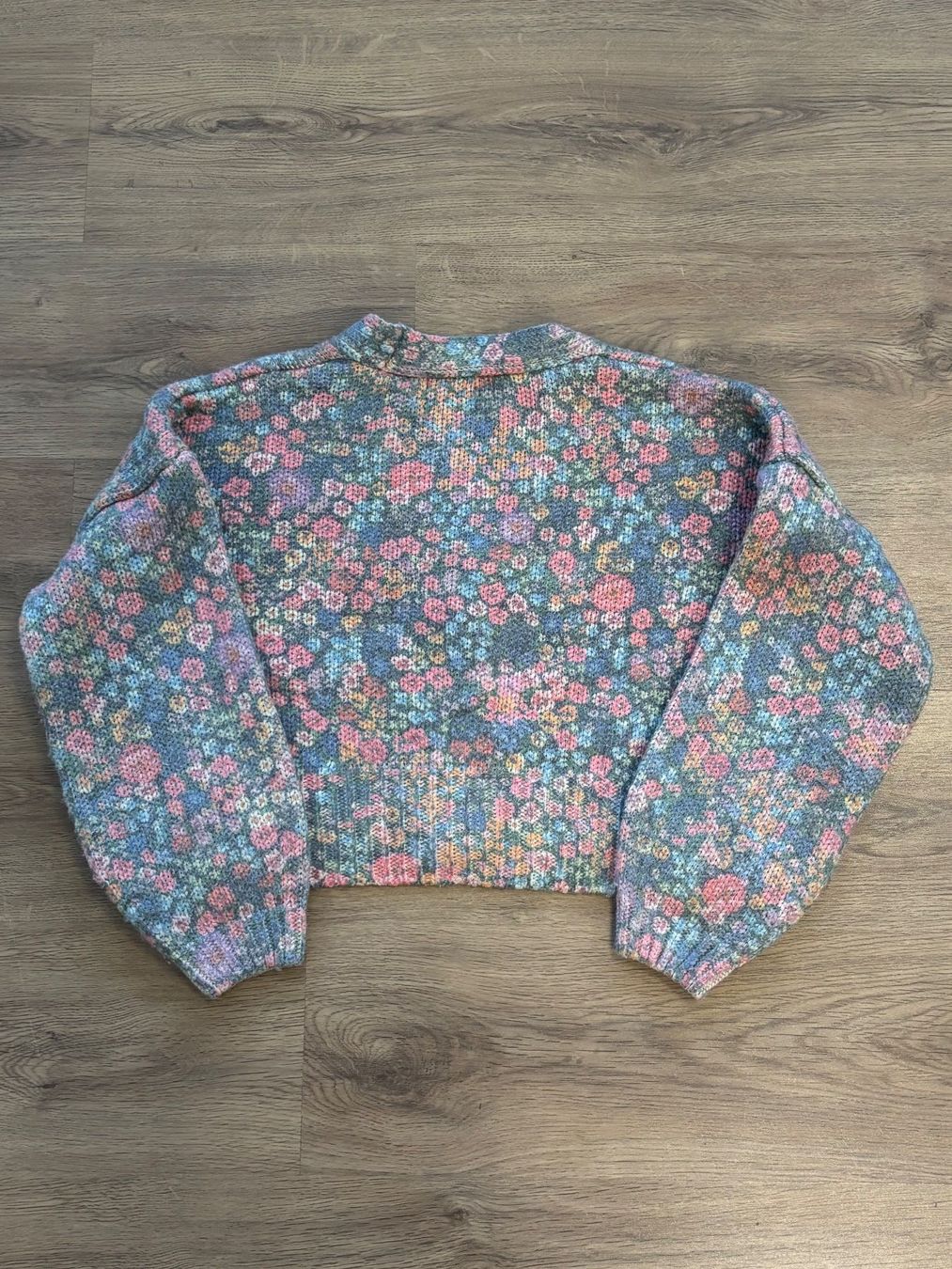 Zara Giacche: Strickjacke Zara - Blumenmuster - Gr. S – Usato da Brügg BE venduto da doppelsalchow 2