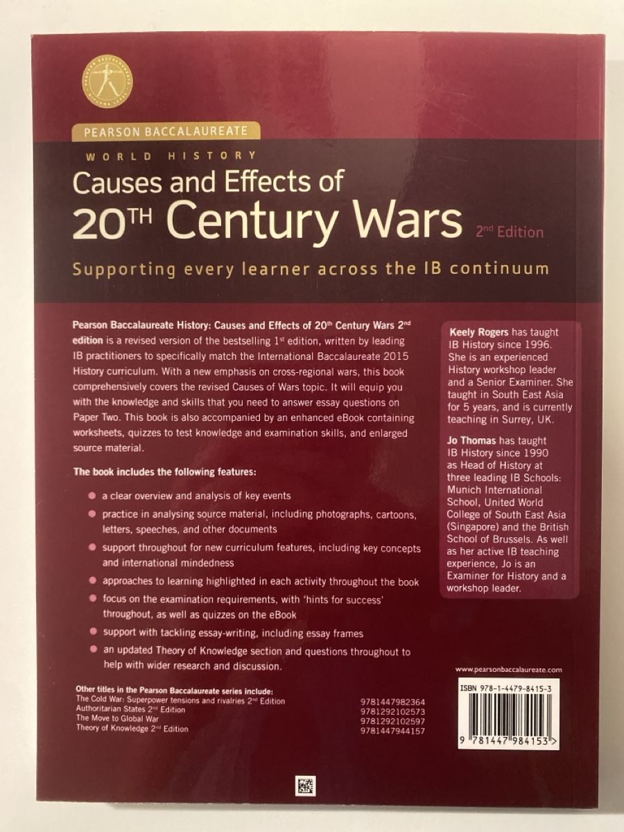 Libri: Causes and Effects of 20th Century Wars – Nuovo (secondo la descrizione) da Möhlin venduto da secondhandtrinkets 1