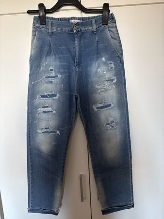 Please Jeans, Gr. Small, hellblau