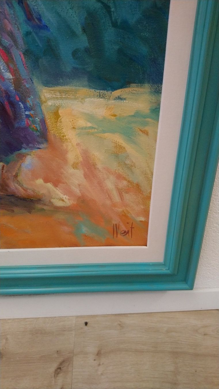Dipinti: Grosses Bild / Oel auf Leinwand – Usato da Kreuzlingen venduto da 123peter 1