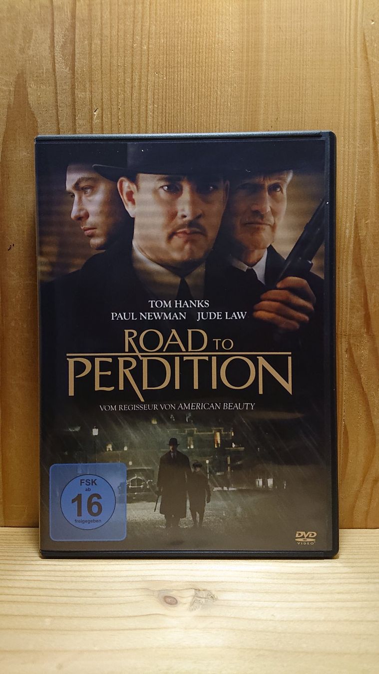 Tutti i DVDs: ROAD TO PERDITION DVD mit Tom Hanks – Usato da Wilderswil venduto da Exebub