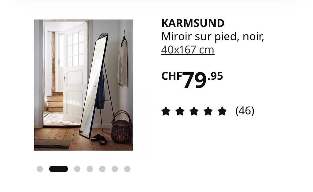 Specchi: Miroir sur pied – Usato da Genève venduto da dvn_2czt