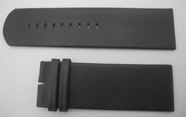 30 mm Leder Uhrenarmband grau, Nr. 35a