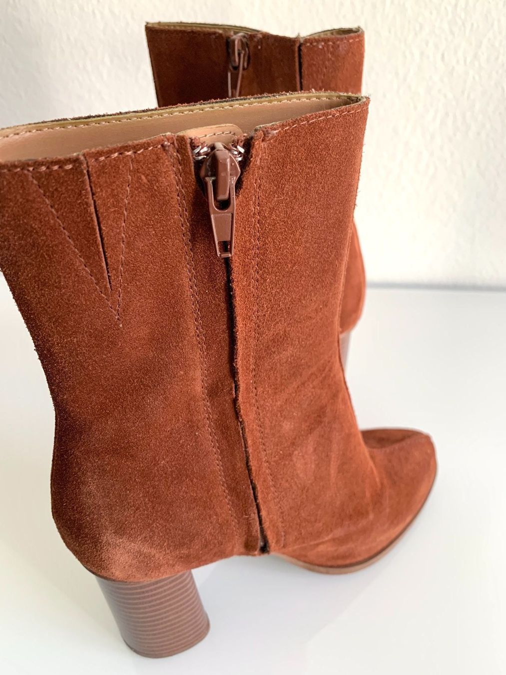 Mango Damenschuhe: Stiefeletten in Wildlederoptik von Mango – Gebraucht aus Bern von Fraeuleinhonig 4