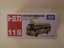 Tomica 118 Toyota Coaster Kinder Bus