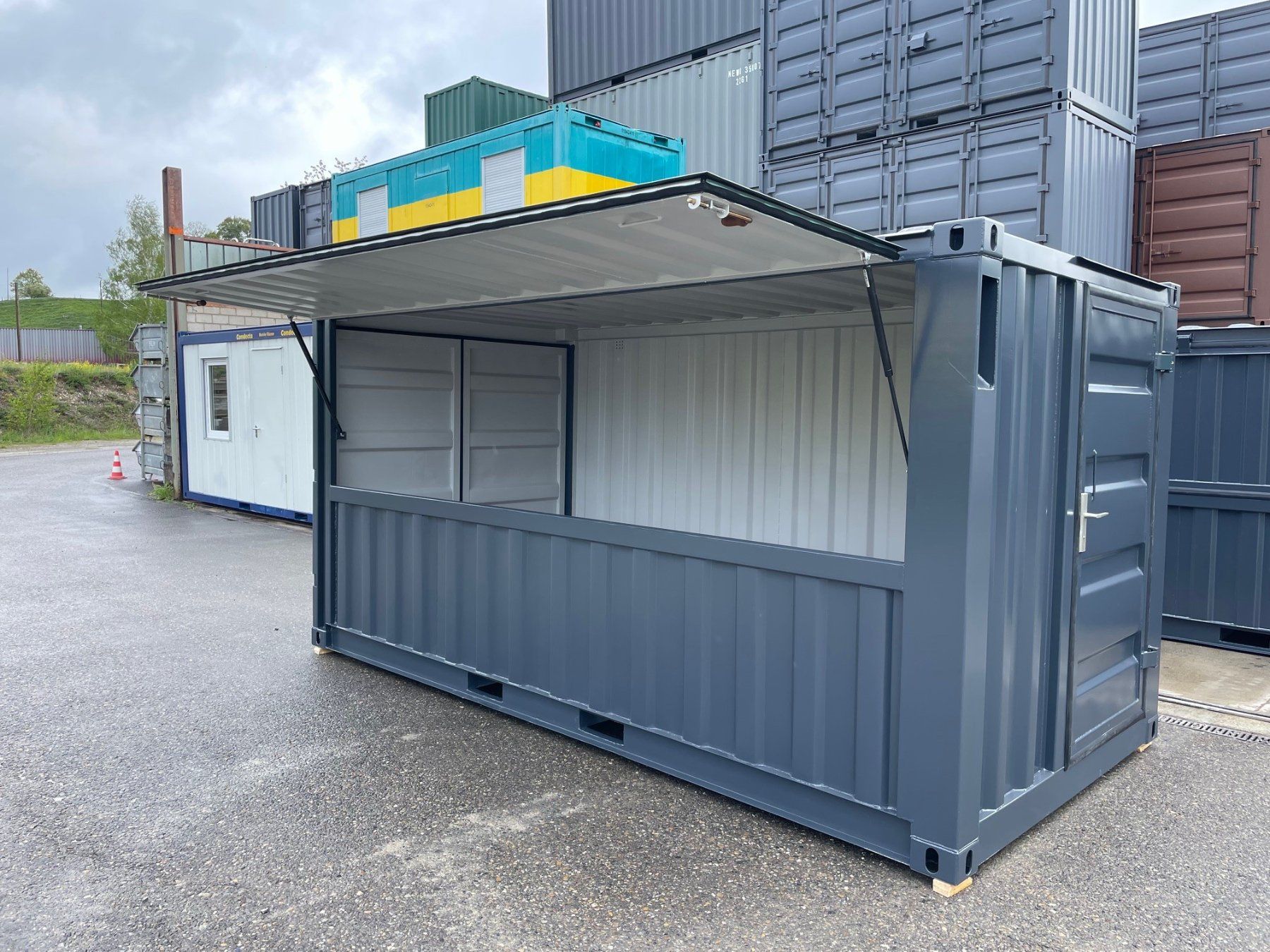 Contenitori edile: 15' Barcontainer, Kiosk, Event, Seecontainer, Lagercontainer – Nuovo (secondo la descrizione) da Kradolf venduto da BKSAG 2
