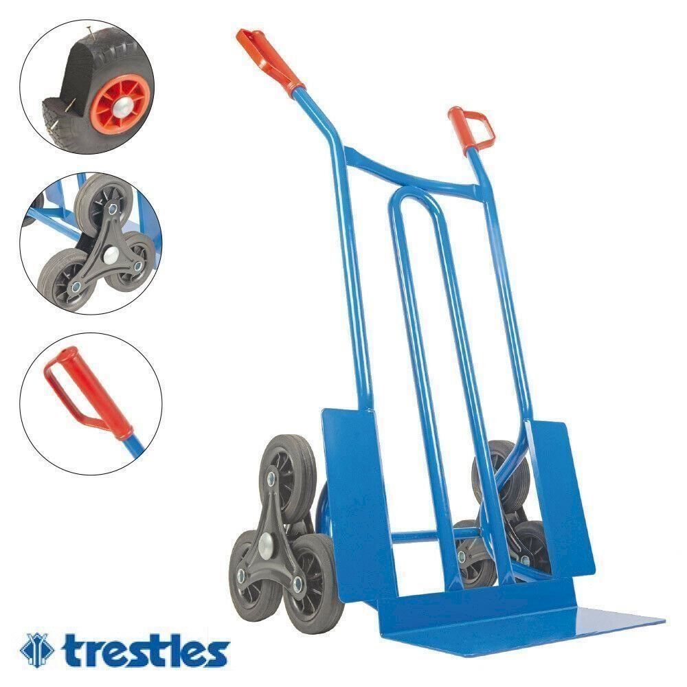 Schubkarren: TRESTLES S01HS blau Profi Treppensteiger – Neu und originalverpackt aus Bottighofen von zaap