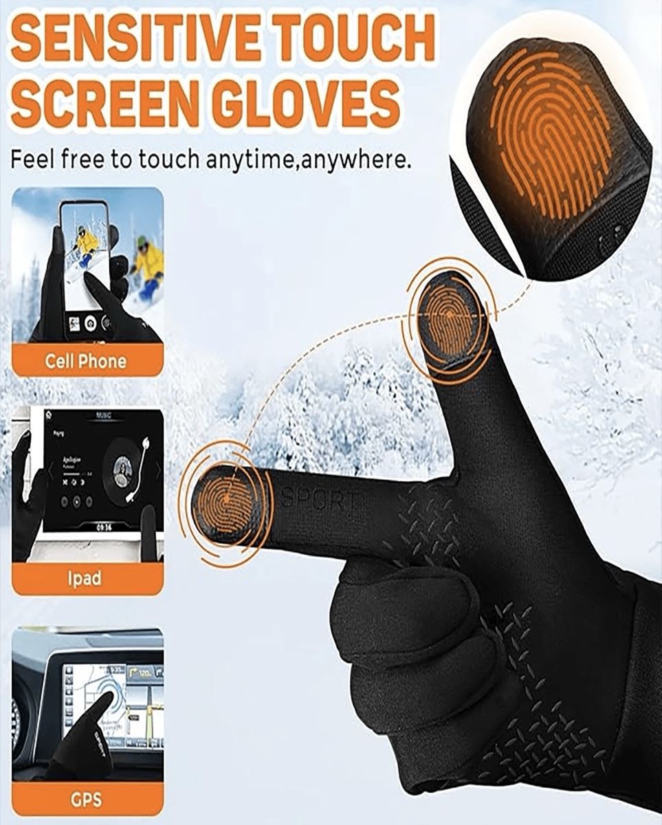 Gants & mitaines : Thermo-Handschuhe, wasserdicht, touchscreenfähig – Neuf avec emballage d'origine à Emmenbrücke par ShopDirect 2