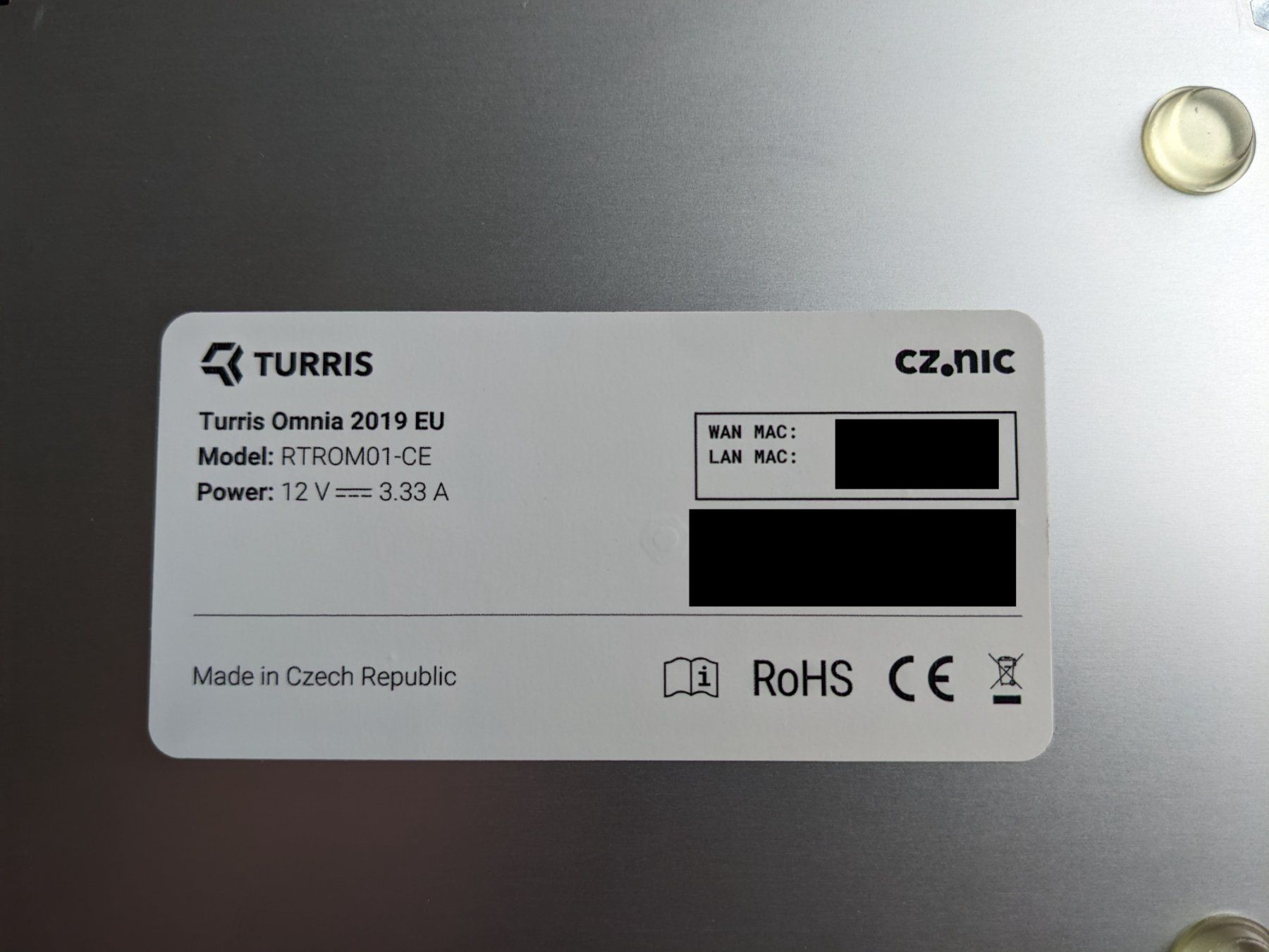 Modem & Router: Turris Omnia RTROM01-CE Open Source-Router – Usato da Luzern venduto da __jakob__ 3