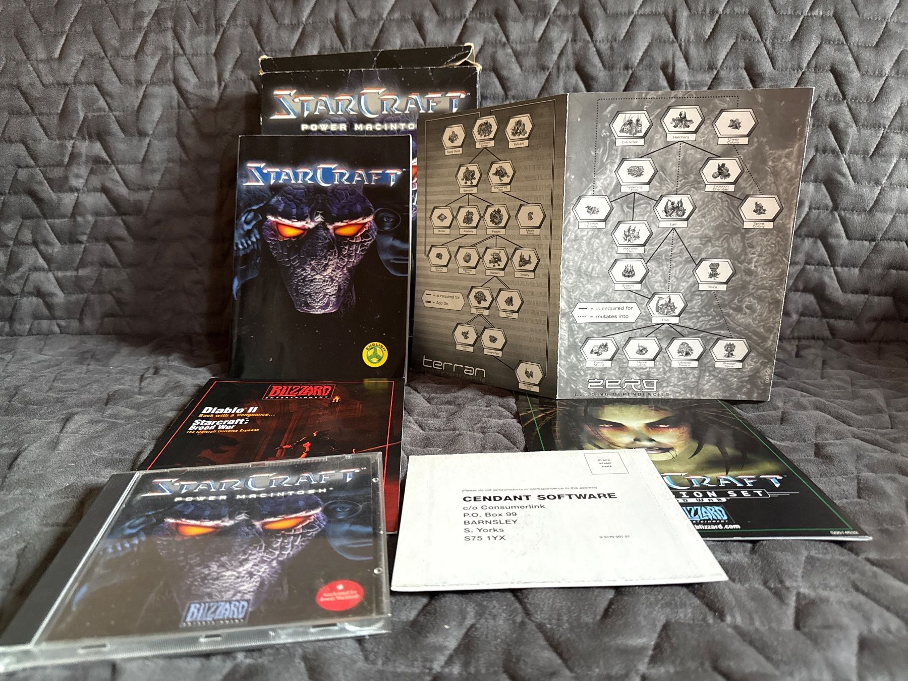 Giochi: Starcraft - Blizzard - 1998 - Macintosh - Retro gaming – Usato da Villars-Bramard venduto da dadesc 3