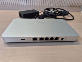 Meraki MX67-HW Netzwerkgerät mit Netzteil