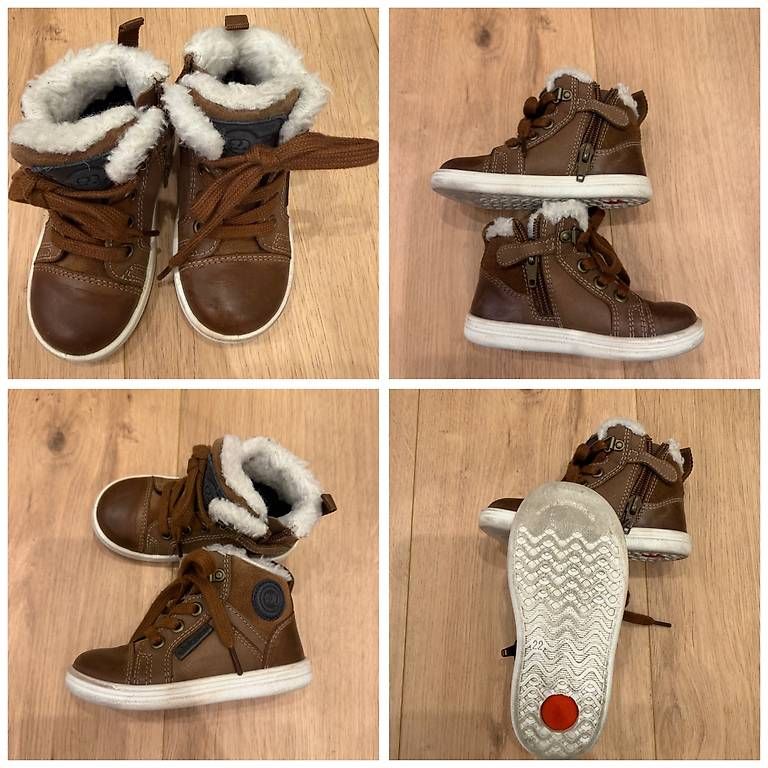 Chaussures garçon: Elefanten Lederstiefel Gr 22 – D'occasion à Herrliberg par sch_k2m9