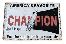 CHAMPION - Blechschild  (neu/OVP)