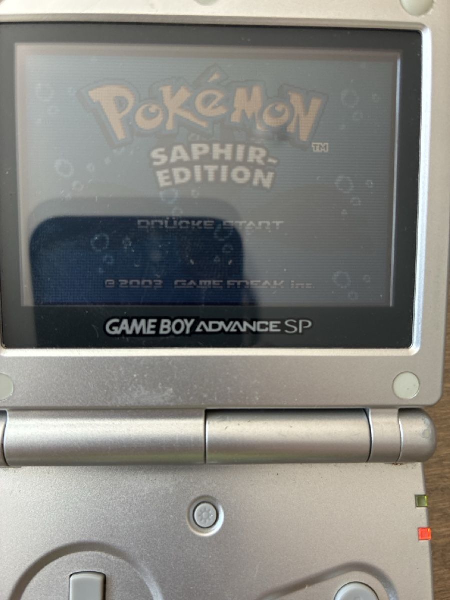 Pokémon Giochi: Game Boy Advance SP Pokemon Saphir Edition – Usato da Wetzikon ZH venduto da Higure 1